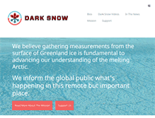 Tablet Screenshot of darksnow.org